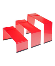 Load image into Gallery viewer, Shoe Display Risers in Set of 3 with Non Slip Rubber - Available in All Colors