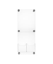 Load image into Gallery viewer, Sign Holder with Bottom Brochure Pockets for Wall Mount