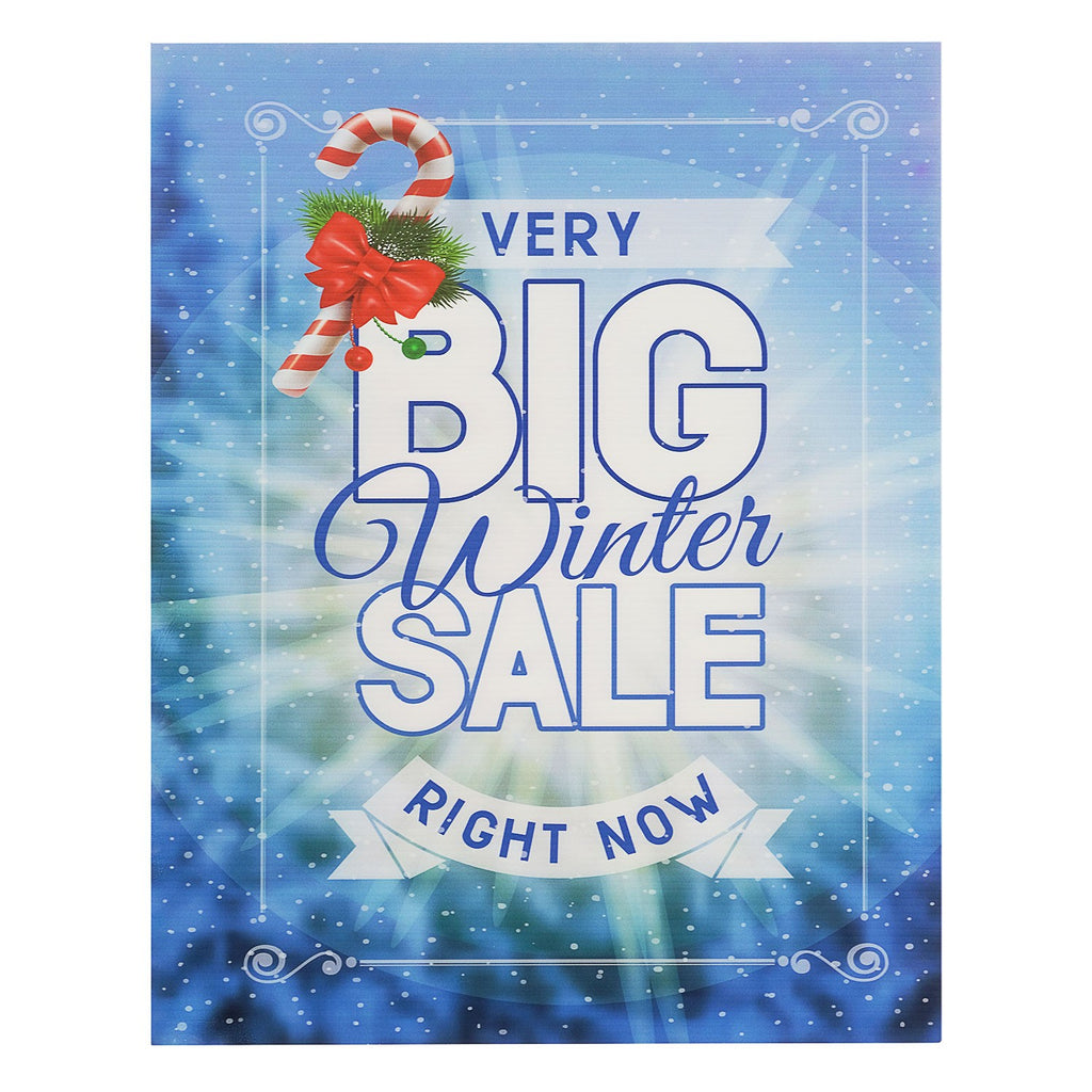 Seasonal Sign and Poster