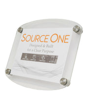 Load image into Gallery viewer, 1 section wall mount sign holder