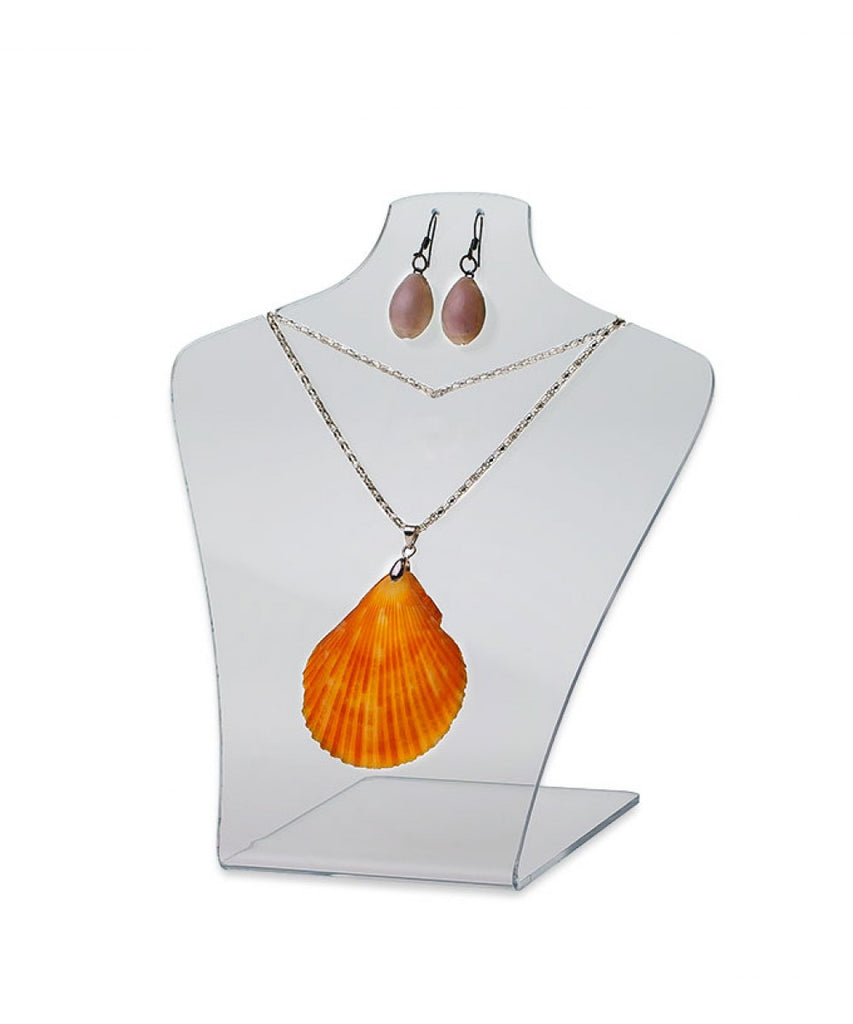 Necklace and Earring Jewelry Busts, Stand Up