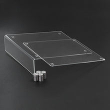 Load image into Gallery viewer, 8.5" x 11" Slant Back Sign Holder with Front Panel and Standoffs