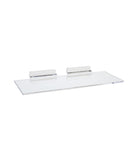 Clear Slotwall Showcase Shelf