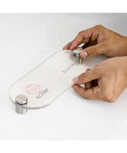 Load image into Gallery viewer, 10" x 4" Oval Door Sign with Standoffs