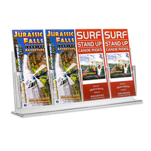 Load image into Gallery viewer, Trifold Brochure Holder for 4" x 9" Brochure, 4 Pocket