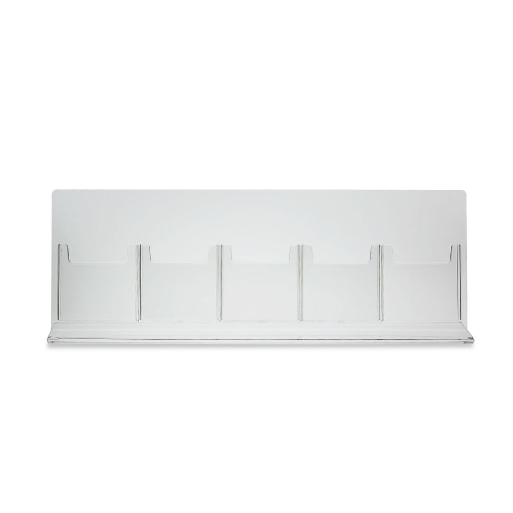 Trifold Brochure Holder for 4" x 9" Brochure, 5 Pocket