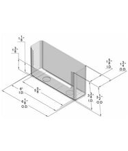 Load image into Gallery viewer, Window Glass Mount Postcard Holder, 6" Wide