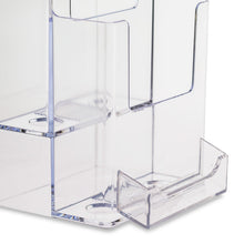Load image into Gallery viewer, 3-Tier Trifold Brochure with Business Card Holder