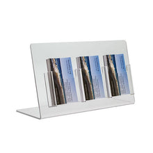 Load image into Gallery viewer, Vertical business card holder 3 pocket