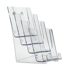 Load image into Gallery viewer, 4-Tier Trifold Brochure with Business Card Holder