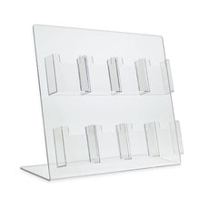 Load image into Gallery viewer, 8 Pocket Vertical Business Card Display Stand Holder