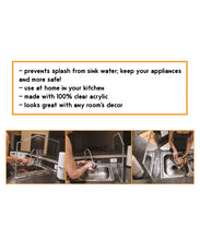Load image into Gallery viewer, Splash Guard Sneeze Guard Acrylic Barrier Divider