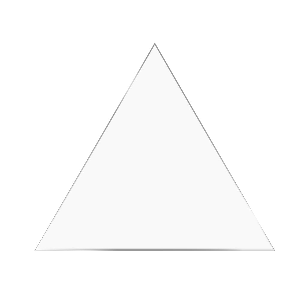 Clear Acrylic Triangle