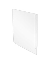 Load image into Gallery viewer, Restroom Urinal Divider & Partition - Available in Clear, White and Black