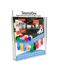 Load image into Gallery viewer, Large Magazine Brochure Holder for Slatwall Panel