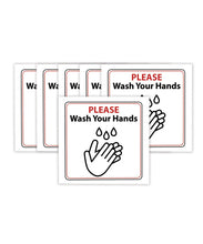 Load image into Gallery viewer, Wash Hands, Wear a mask, Social Distancing Signs