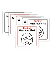 Load image into Gallery viewer, Wash Hands, Wear a mask, Social Distancing Signs