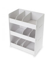 Load image into Gallery viewer, white condiment organizer 3 tier