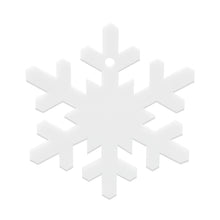 Load image into Gallery viewer, Snowflake Christmas Ornaments, 6 Pieces