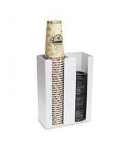 Load image into Gallery viewer, Coffee Cup / Soda Cup & Lid Dispenser Organizer Retail and Break rooms