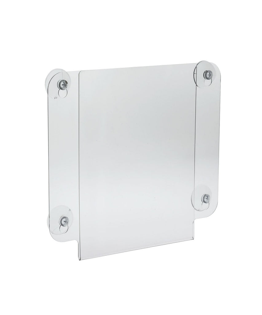 Window Mount Sign Holders with 4 Suction Cups