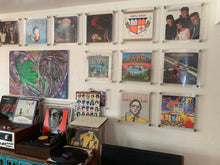 Load image into Gallery viewer, Vinyl Record Wall Mount Display, Acrylic Album Display with Standoffs