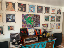 Load image into Gallery viewer, Vinyl Record Wall Mount Display, Acrylic Album Display with Standoffs