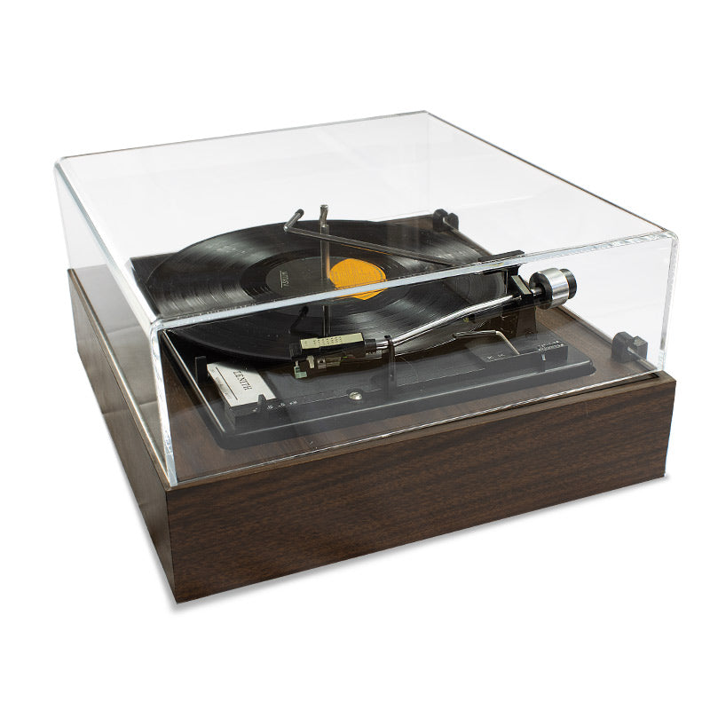 Vinyl Record Player Dust Cover, Custom Acrylic Turntable Protector