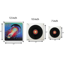 Load image into Gallery viewer, Vinyl Record Wall Mount Display, Acrylic Album Display with Standoffs