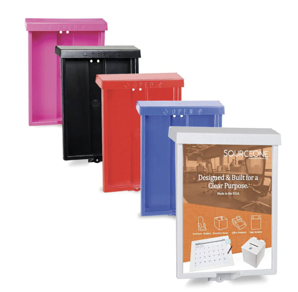 Replacement Front for Outdoor Realtor Brochure Holder