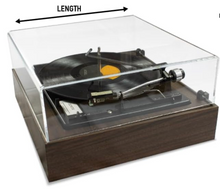 Load image into Gallery viewer, Vinyl Record Player Dust Cover, Custom Acrylic Turntable Dust Cover Protector