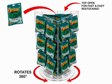 Load image into Gallery viewer, 18-Peg Rotating Acrylic Display Holder