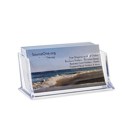 Extra Deep Single Pocket Business Card Holder