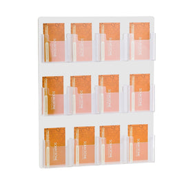 vertical business card holder 12 pocket