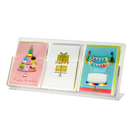 3 greeting card holder