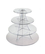 Load image into Gallery viewer, 4-Tier Cupcakes and Dessert Display Stand, 16&quot; Round