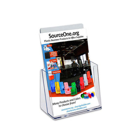 6″ Wide Premium Bifold Brochure Holder
