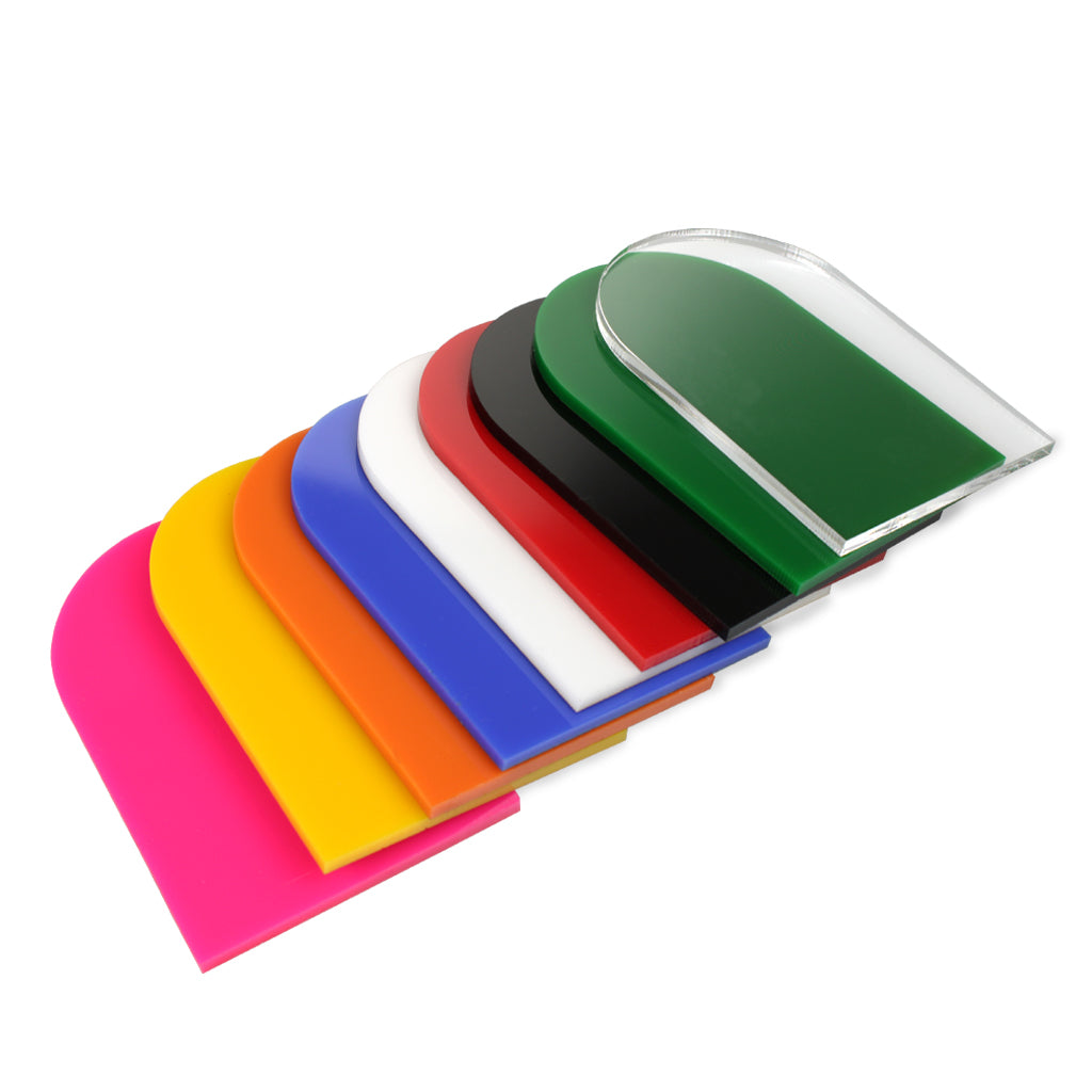 Colored Acrylic Arched Rectangle | Source One Displays
