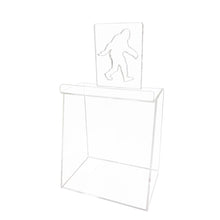 Load image into Gallery viewer, Acrylic Display Case for Books and DVDs with Custom Logo Cutout