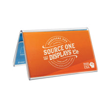 Load image into Gallery viewer, Double-sided Acrylic Business Card Holder