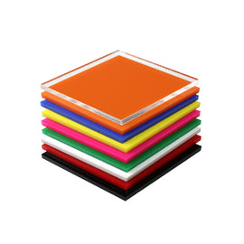 Colored Acrylic Rhombus