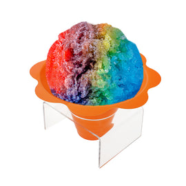 Single Cone Shaved Ice , Snow Cone, Cup Holder Display