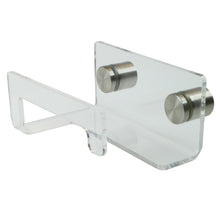 Load image into Gallery viewer, Elegant Heavy Duty Clear Acrylic Toilet Paper Holder