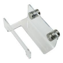 Load image into Gallery viewer, Elegant Heavy Duty Clear Acrylic Toilet Paper Holder