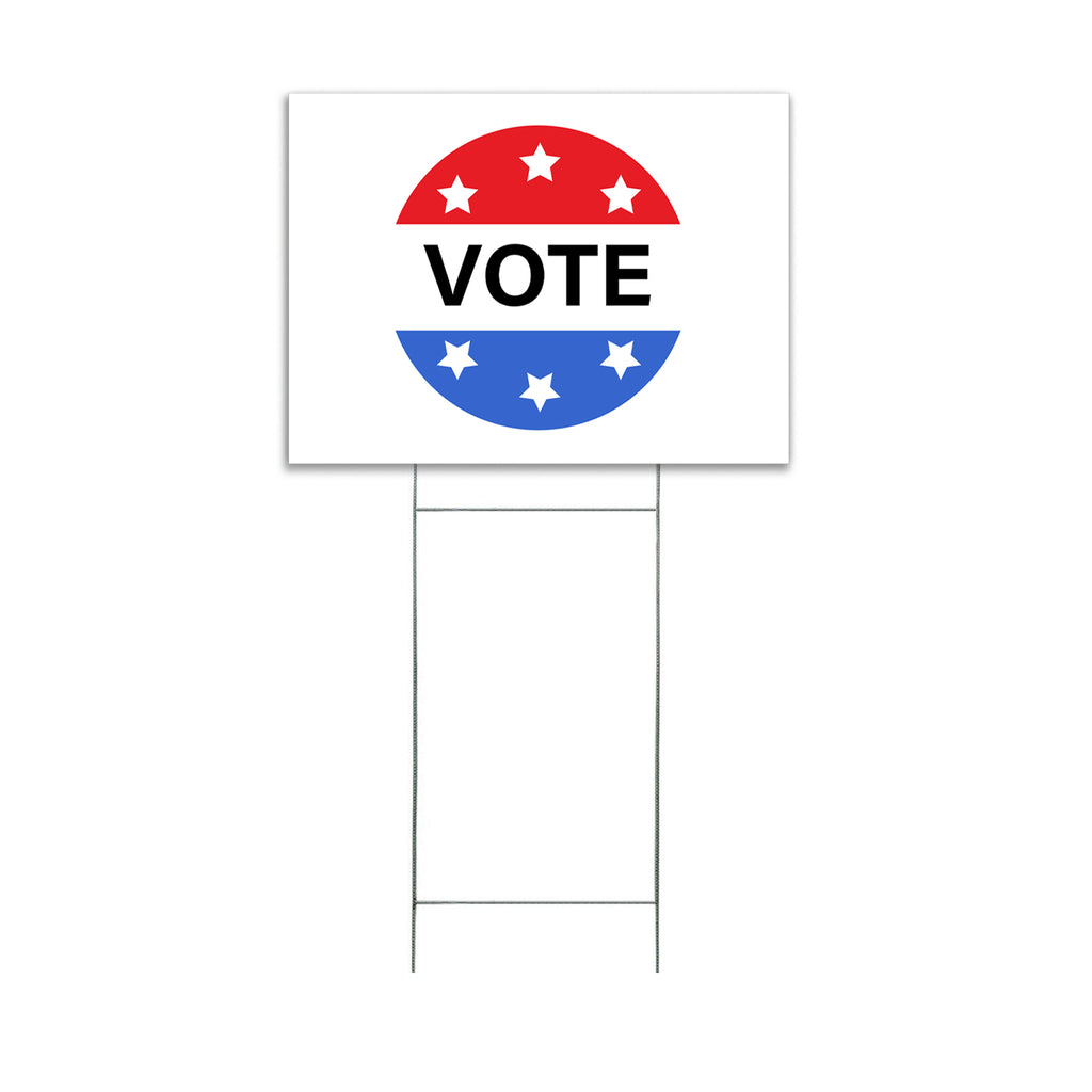 Printed Political Signs, 1 Pack