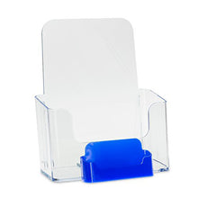 Load image into Gallery viewer, 6&quot; Bifold Brochure Holder with Business Card Holder