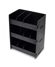 Load image into Gallery viewer, black condiment organizer 3 shelf