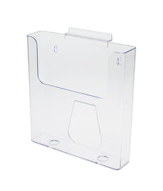 Large Magazine Brochure Holder for Slatwall Panel