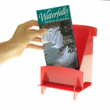 Load image into Gallery viewer, Colored Put-Together-Yourself Trifold Brochure Holder, 4&quot; wide