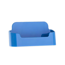 Single Desktop Business Card Holder in Many Color Options